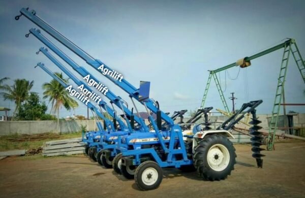 Pole Lifter crane , Post Hole Digger